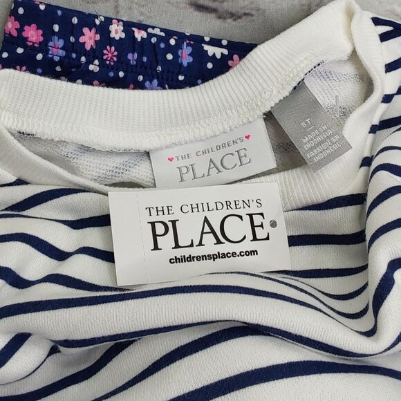 'THE CHILDREN'S PLACE' 'BOUQUETS & BUTTERFLIES' LONG-SLEEVE TOP & LEGGINGS SET - Picture 5 of 13